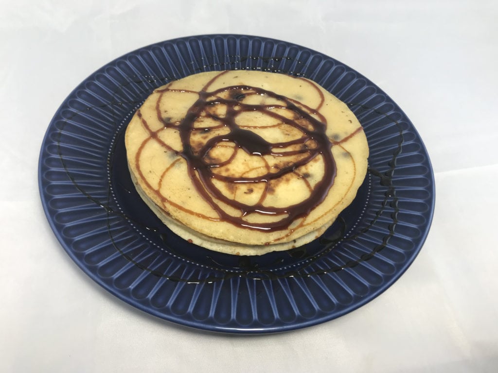 Chocolate Chip Pfannkuchen
